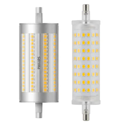 R7s LED pærer - 3000K (Kelvin)