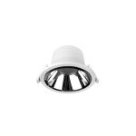 Noxion LED Downlight Apollo 9W 1100lm 60D - 840 Kold Hvid | 145mm - Udsnit 120mm - Alu Reflektor - UGR <19