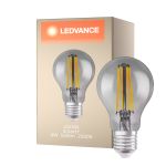 Ledvance Smart+ Wifi E27 Pære Classic filament Sløret 6W 540lm - 825 ekstra varm hvid | dæmpbar - erstatter 50W