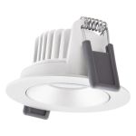 Ledvance LED spot Adjust Aluminium Hvid 8W 680lm 36D - 930 varm hvid | Udsnit 68mm - IP20 - bedste farvegengivelse - dæmpbar