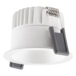 Ledvance LED spot Mørklight Aluminium Hvid 8W 720lm 36D - 940 kold hvid | Udsnit 68mm - IP44 - bedste farvegengivelse - dæmpbar