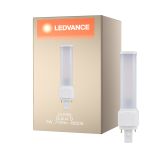Ledvance Dulux-D LED 7W - 840 Kold Hvid | 2-Pinde - Erstatter 18W