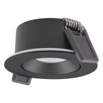 Ledvance LED spot Air Adjust Aluminium sort 4W 300lm 36D - 927 ekstra varm hvid | Udsnit 68mm - IP23 - bedste farvegengivelse - dæmpbar
