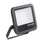 Ledvance LED Projektør Aluminium Sort 69W 10000lm 100D - 840 Kold Hvid | IP66 - Lyssensor - Symmetrisk