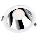 Ledvance LED Downlight Comfort UGR19 Aluminium 30W/25W/20W 3600lm/3000lm/2400lm 100D - 930-940 CCT | Udsnit 200mm- IP44 - Bedste Farvegengivelse