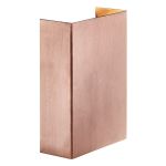 Nordlux Fold 10 Vægbelysning Kobber Brun Up & Down 7.5W 225lm - 830 Varm Hvid