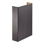Nordlux Fold 15 Vægbelysning Sort Up & Down 6.4W 250lm - 830 Varm Hvid 
