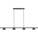 Nordlux Pendel lampe Rail Clyde 20W 827 350lm 120D sort - Metal | dæmpbar - ekstra varm hvid
