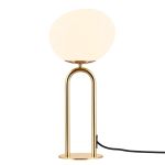DFTP by Nordlux Bordlampe Shapes Glas og Metal Messing | Egnet til 1x E27
