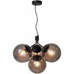 Nordlux Pendel lampe Ivona 4x E27 sort - Metal | Max. 28W