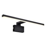 Nordlux Marlee 50 Vægbelysning Metal Sort 8.9W 800lm - 930 Varm Hvid | IP44 - Bedste Farvegengivelse