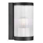 Nordlux Coupar Vægbelysning Aluminium Sort | IP54 - Egnet til E27