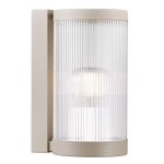 Nordlux Coupar Vægbelysning Aluminium Sanded | IP54 - Egnet til E27