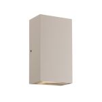 Nordlux Rold  Vægbelysning Metal Brun Up & Down 10.5W 350lm - 830 Varm Hvid