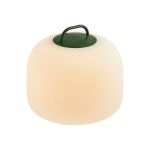 Nordlux Bordlampe Kettle To-Go Portable Batteri Grøn 6.8W 450lm - 827 Ekstra Varm Hvid | 3-Trin Dæmpbar 