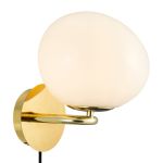 DFTP by Nordlux Shapes Vægbelysning Metal og Glas Messing | Egnet til E14