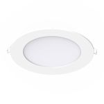 Noxion LED Downlight Slim V2.0 12W 1200lm 120D - 840 Kold Hvid | 170mm - Udsnit 150mm - IP44 - 1-10v Dæmpbar 