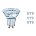 Fordelspakke 10x Ledvance Performance LED spot Reflektor GU10 PAR16 3.4W 230lm 36D - 927 ekstra varm hvid | bedste farvegengivelse - dæmpbar - erstatter 35W