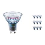 Fordelspakke 10x Philips MASTER LED Spot ExpertColor GU10 PAR16 3.9W 265lm 25D - 927 ekstra varm hvid | bedste farvegengivelse - dæmpbar - erstatter 35W