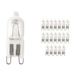 Fordelspakke 20x Osram Halogen G9 HaloPin Ovn 25W