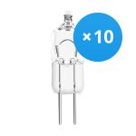 Fordelspakke 10x Osram Halogen G4 Capsule Halostar 20 W 