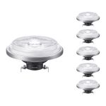 Fordelspakke 6x Philips MASTER LED Spot G53 AR111 10.8W 600lm 40D - 927 ekstra varm hvid | bedste farvegengivelse - dæmpbar - erstatter 50W