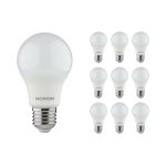 Fordelspakke 10x Noxion Lucent Classic LED E27 Pære matt 4.9W 480lm - 830 varm hvid | erstatter 40W