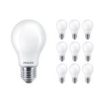 Fordelspakke 10x Philips MASTER Value LED Pære E27 Pære matt 5.9W 806lm - 927 ekstra varm hvid | bedste farvegengivelse - dæmpbar - erstatter 60W