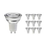 Fordelspakke 10x Noxion Lucent LED spot GU10 PAR16 4.8W 450lm 36D - 840 kold hvid | erstatter 65W