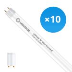 Fordelspakke 10x Ledvance LED Lysrør T8 Value (EM/Mains) Standard Output 15W 1800lm - 865 dagslys | 120cm - erstatter 36W