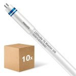 Fordelspakke 10x Philips LED Lysrør T5 MASTER (HF) Ultra Output 36W 5600lm - 840 kold hvid | 145cm - dæmpbar - erstatter 80W