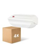 Fordelspakke 4x  Philips LED Sikkerhed Coreline BWC110 Hvid 9W 900lm - 830 Varm Hvid | 242x110mm - IP54 - Lyssensor