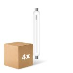 Fordelspakke 4x Osram LED Line S19 9W 830lm - 827 Ekstra Varm Hvid | Erstatter 60W