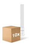 Fordelspakke 10x Noxion Lucent PL-S LED  6W - 827 Ekstra Varm Hvid | 4-Pinde - Erstatter 11W