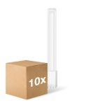 Fordelspakke 10x Ledvance Dulux-L LED 12W - 830 Varm Hvid | 4-Pinde - Erstatter 24W