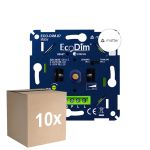 Fordelspakke 10x EcoDim.07 LED Lysdæmper Matter Tryk/Drej 0-250W (RLC)