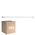 Fordelspakke 10x Sylvania ToLEDo Superia LED Lysrør T8 (EM/Mains) Ultra Efficiency 16.8W 3100lm - 840 Kold Hvid | 120cm - Erstatter 36W