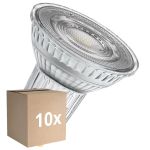 Fordelspakke 10x Ledvance LED Spot GU10 PAR16 3.7W 350lm 36D - 930 Varm Hvid | Bedste Farvegengivelse - Dæmpbar - Erstatter 35W