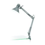 Eglo Bordlampe Firmo Stål Sølv | IP20 - Egnet til 1x E27 