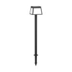 Eglo Jordspyd Lys Altilia Solar Sort 7W 790lm - 830 Varm Hvid | IP65 - Bevægelsessensor