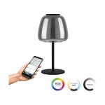 Eglo Bordlampe Alfero-Z Stål Sort 7.7W 1000lm - 827-865 Justerbar Hvid + RGB | IP20 - Zigbee Dæmpbar