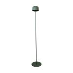 Eglo Gulvlampe Roccanova-L Solar Stål Grøn 2W 270lm - 830 Varm Hvid | IP44 - Berøringsdæmpbar - USB-C
