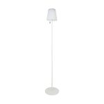 Eglo Gulvlampe Scordiano-L Solar Stål Hvid 2W 220lm - 830-840-865 CCT | IP44 - USB-C