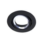 Noxion Forsænket Spot Drome MR16 Vipbar sort | Udsnit 69mm - GU10 sokkel