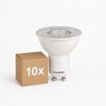 Fordelspakke 10x Sylvania RefLED ES50 LED Spot GU10 PAR16 320lm 110D - 830 Varm Hvid | Erstatter 35W