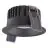 Ledvance LED spot Fix Aluminium sort 8W 680lm 36D - 930 varm hvid | Udsnit 68mm - IP44 - bedste farvegengivelse - dæmpbar