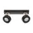 Ledvance LED Decor Spot Pluto Stål Sort 9.6W 615lm - 830 Varm Hvid