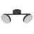 Ledvance LED Decor Spot Moon Stål Sort 10W 560lm - 830 Varm Hvid