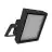 Ledvance LED Projektør High Mast Aluminium Sort 470W 70000lm 30D - 740 Kold Hvid | IP66 - Symmetrisk - Ekskl. Driver
