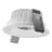 Ledvance LED Spot Adjust Aluminium Hvid 8W 680lm 36D - 930 Varm Hvid | Udsnit 83mm - IP20 - Bedste Farvegengivelse - Dæmpbar